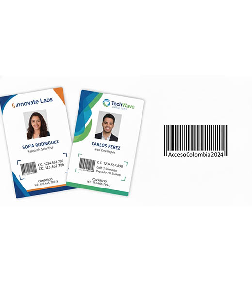 Carnet con Código de Barras